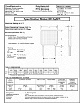 DataSheet LVR040S pdf