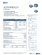DataSheet SMA231 pdf