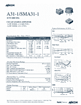 DataSheet SMA31-1 pdf