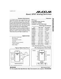 DataSheet DG309C pdf