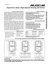 DataSheet DG405 pdf