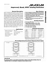 DataSheet DG441 pdf