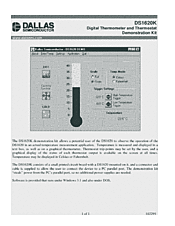 DataSheet DS1620K pdf