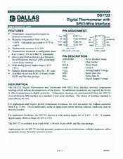 DataSheet DS1722S pdf