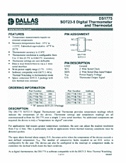 DataSheet DS1775 pdf