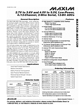 DataSheet MAX1238 pdf