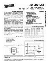 DataSheet MAX1241 pdf