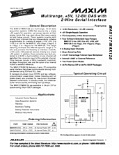 DataSheet MAX127 pdf