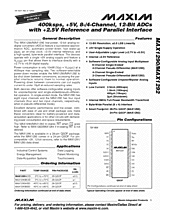 DataSheet MAX1292 pdf