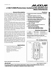 DataSheet MAX1490EA pdf