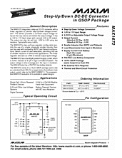 DataSheet MAX1672 pdf