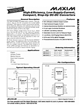 DataSheet MAX1675 pdf