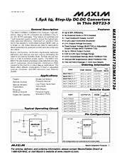 DataSheet MAX1724 pdf