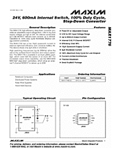 DataSheet MAX1776 pdf
