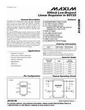 DataSheet MAX1818 pdf