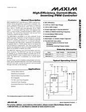 DataSheet MAX1847 pdf