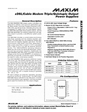 DataSheet MAX1864 pdf