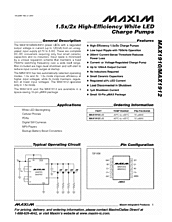 DataSheet MAX1912 pdf