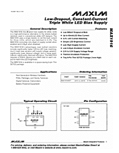 DataSheet MAX1916 pdf