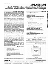 DataSheet MAX1993 pdf