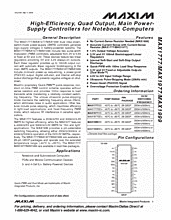 DataSheet MAX1999 pdf