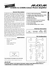 DataSheet MAX2242 pdf