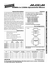 DataSheet MAX2661 pdf
