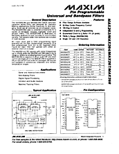 DataSheet MAX267 pdf
