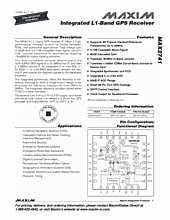 DataSheet MAX2741 pdf
