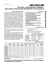 DataSheet MAX3082 pdf