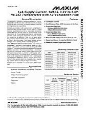 DataSheet MAX3226 pdf