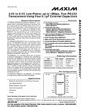 DataSheet MAX3232 pdf