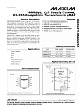 DataSheet MAX3311 pdf