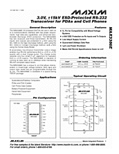 DataSheet MAX3386E pdf