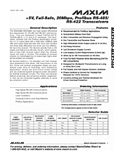 DataSheet MAX3463 pdf