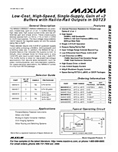 DataSheet MAX4017 pdf