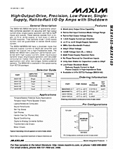 DataSheet MAX4167 pdf