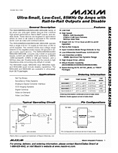 DataSheet MAX4395 pdf