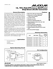 DataSheet MAX5035 pdf