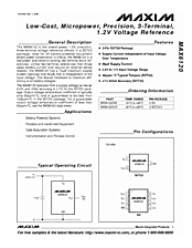 DataSheet MAX6120 pdf