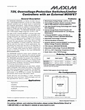 DataSheet MAX6496 pdf