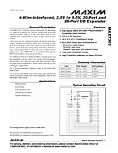 DataSheet MAX7301 pdf