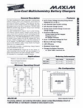 DataSheet MAX8724 pdf