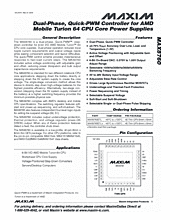 DataSheet MAX8760 pdf