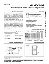 DataSheet MAX8863T pdf