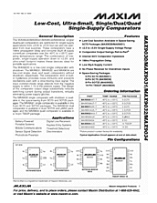 DataSheet MAX9030 pdf