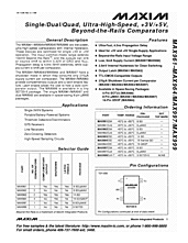 DataSheet MAX963 pdf