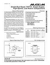 DataSheet MAX976 pdf