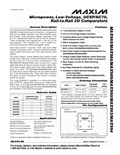 DataSheet MAX985 pdf