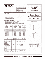 DataSheet 1N540xGP pdf